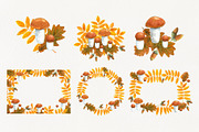 Autumn Woodland Watercolor, a Seasonal Illustration by YarovaArt (Thumbnail 12 of 15)