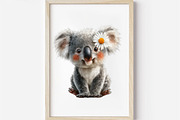 Spring Cute Koala Clipart, an Illustration by Designworld (Thumbnail 8 of 8)