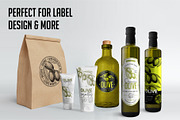 Olivet - olive branch collection, a Decorative Illustration by VioSilent (Thumbnail 1 of 10)