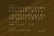 Riukan modern elegant serif font, a Serif Font by Perfectype (Thumbnail 8 of 8)