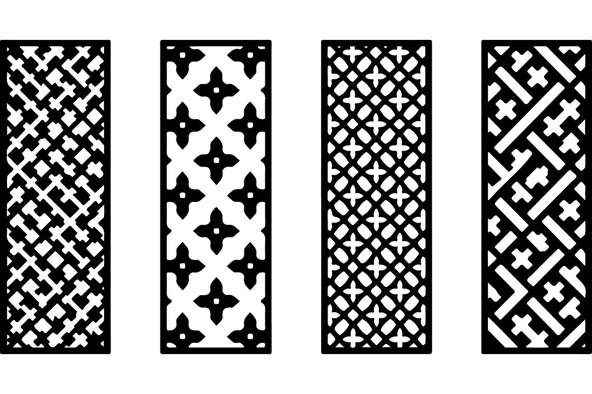 Geometric Pattern Panel Set, an Object Graphic by abu67222 (Photo 8 of 13)