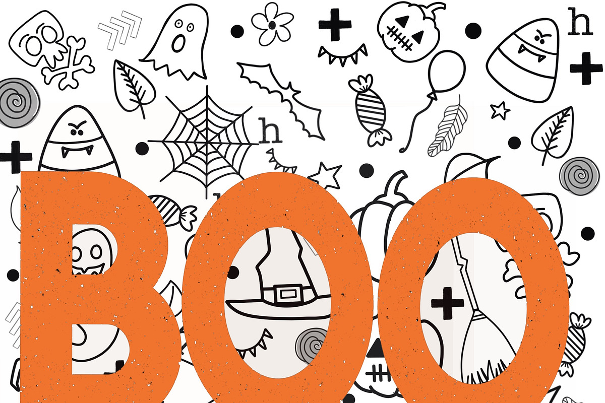 BOO-tiful Halloween Stamp Pack, a Brush Add-On by OkayAnnie Designs (Photo 6 of 9)