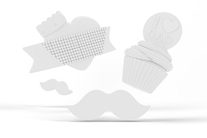 Father's Day Party Mockup