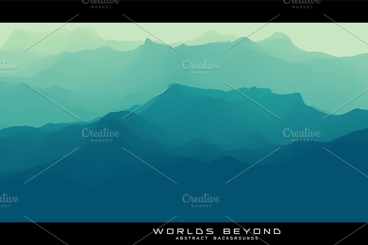 Worlds Beyond 6 Backgrounds, an Illustration by GarryKillian (Photo 2 of 7)