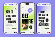 Social Media Story Template Pack, a Social Media Template by MightyDesign (Thumbnail 1 of 6)
