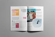 Lifestyle magazine layout 01, a Magazine Template by Swayang (Thumbnail 10 of 22)