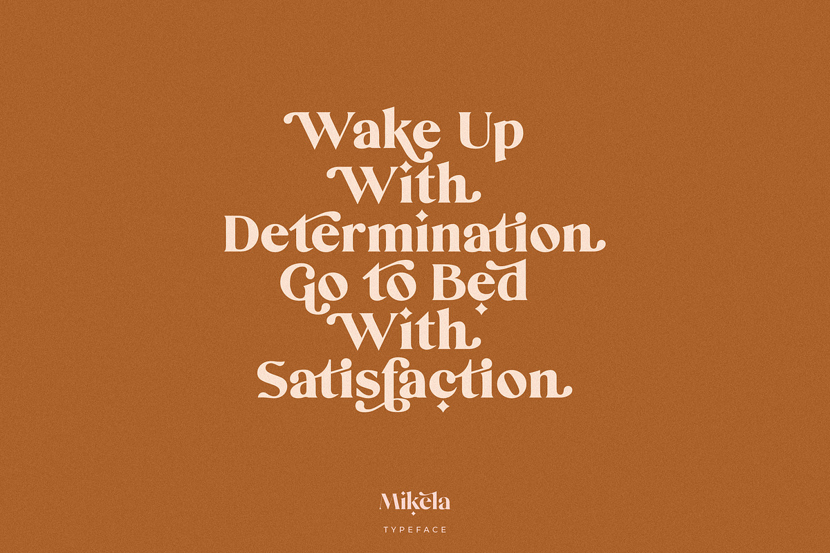 Mikela - Gorgeous Typefaces, a Serif Font by Kaligra.co (Photo 38 of 49)