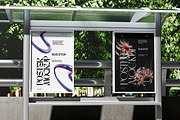 High Quality Bus Stop Poster Mockup, a Product Mockup by AnasStudio (Thumbnail 3 of 4)