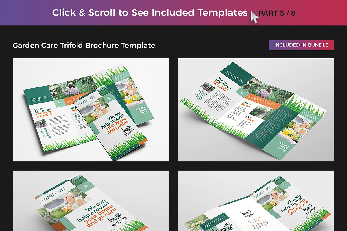 75 Trifold Brochure Templates Bundle, a Brochure Template by BrandPacks (Photo 7 of 11)