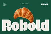 Robold - Bold Display Font, a Sans Serif Font by limitype (Thumbnail 1 of 12)
