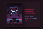 1980s Synthwave Toolkit, an Illustration by Polar Vectors (Thumbnail 14 of 18)