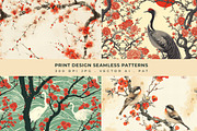 Print Design Seamless Patterns, a Pattern Graphic by Olya Creative (Thumbnail 1 of 10)