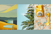 Summer Blues Yellow Pop, a Nature Photo by Munopia (Thumbnail 4 of 6)