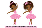 Vector Ballerina Girl Clipart, an Illustration by TheCreativeMill (Thumbnail 4 of 6)