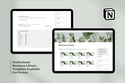 Notion Resource Library Hub, a Templates & Theme by Swyn.Studio (Thumbnail 1 of 7)