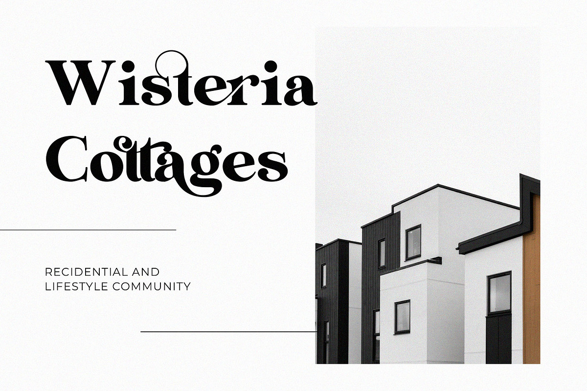 Rolland Ligature Serif Font Typeface, a Serif Font by Graphicxell (Photo 6 of 10)