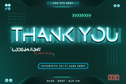Codega, Sans Serif Disconnected Font, a Font by Drizy (Thumbnail 9 of 9)
