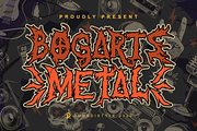 Bogarts Metal, a Blackletter Font by Dumadistyle (Thumbnail 1 of 8)