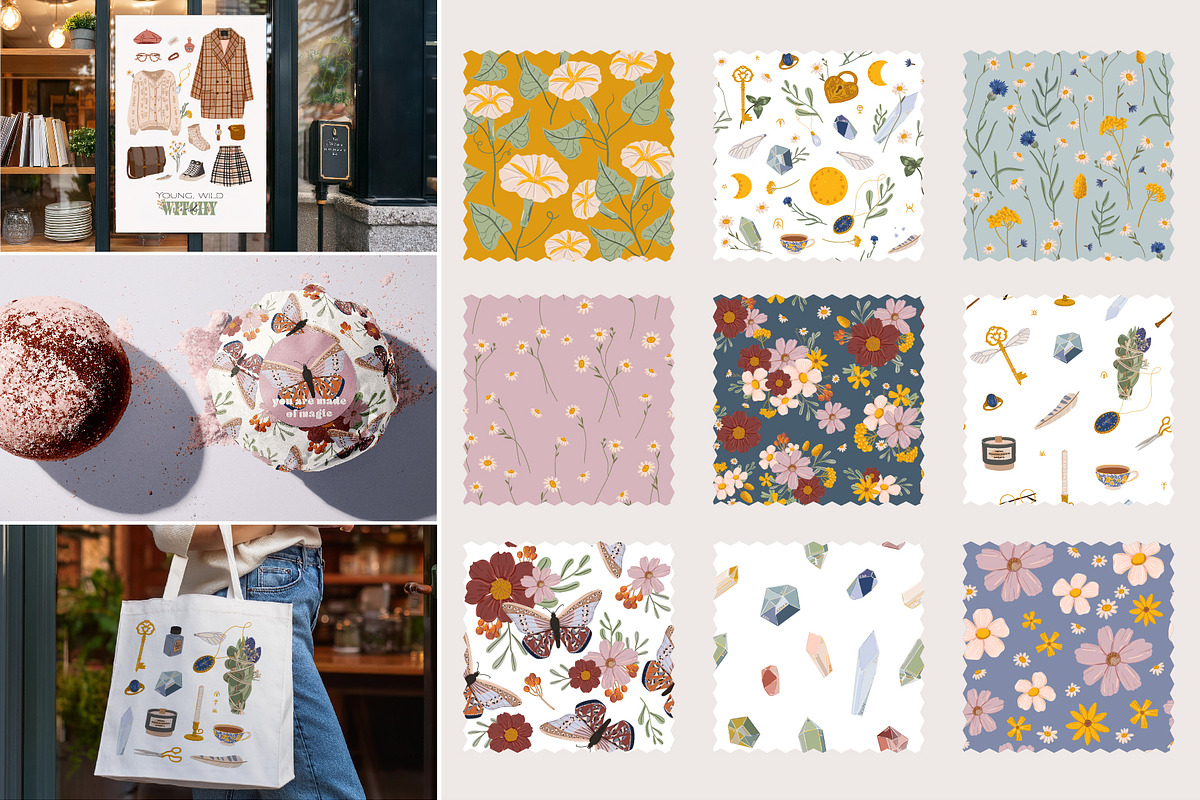 Botany & Halloween mystery BUNDLE, a Decorative Illustration by Ruslana Lubenets (Photo 35 of 47)