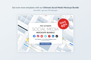 Facebook Social Media Mockups Pack