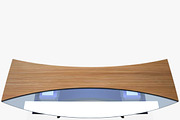 TV Studio News Desk 2, a Furniture 3D Model by akerStudio (Thumbnail 9 of 11)