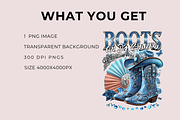 Boots On Da Ground PNG, an Illustration by Anca Digital Vibe (Thumbnail 3 of 6)