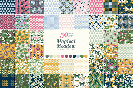 Magical Meadow Pattern Collection