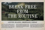 Rovey Blur, a Serif Font by Craft Supply Co. (Thumbnail 5 of 8)