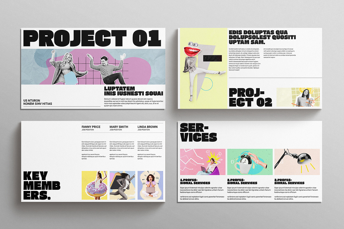 Minimal Portfolio Presentation, a Presentation Template by E-Type (Photo 4 of 5)