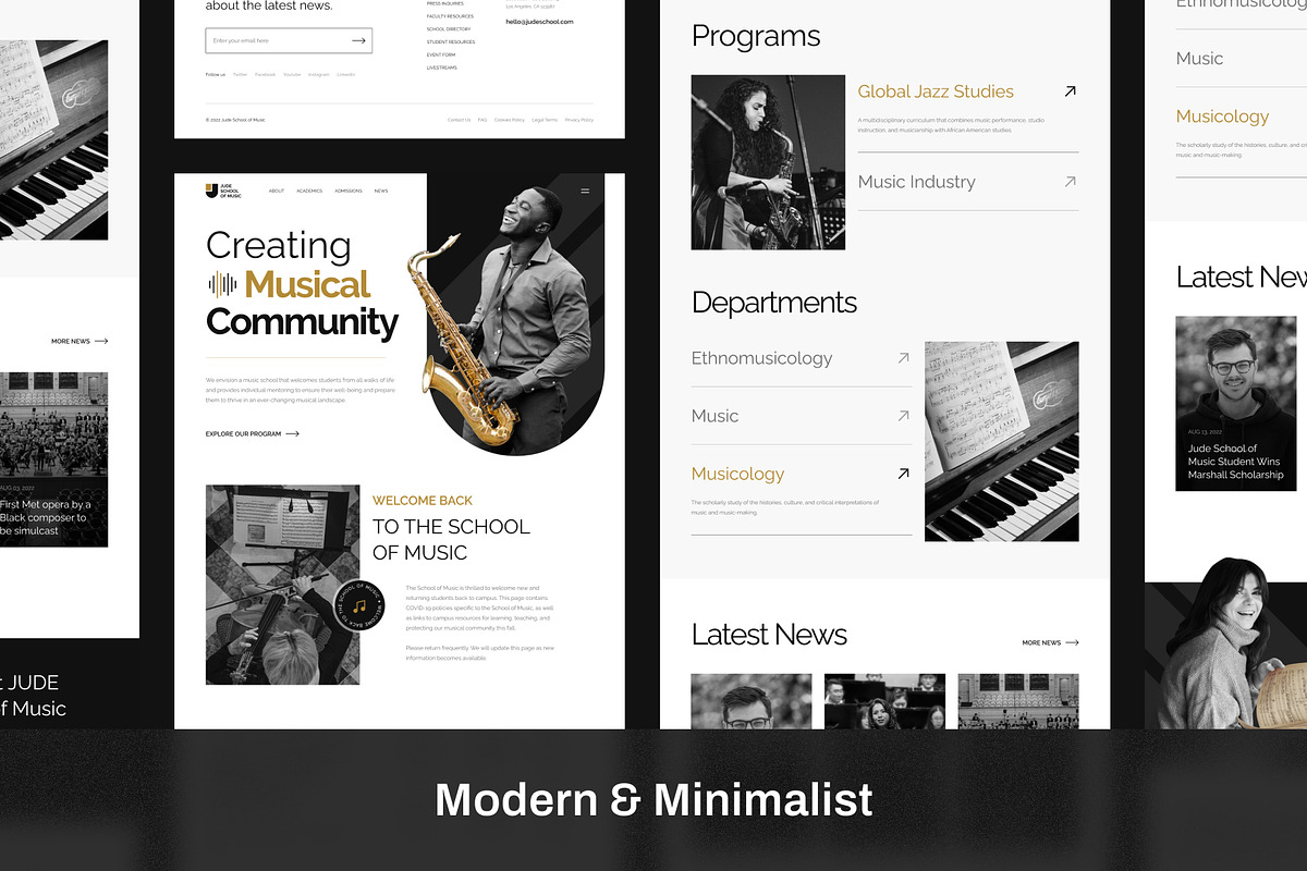Education Landing Page Template, a Landing Page Template by Taufiq Anshori (Photo 4 of 5)