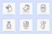Dog Shop | 20 Thin Line Icons Set, an Outline Icon by Alex Blogoodf (Thumbnail 6 of 11)