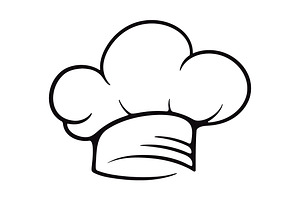 Chef Hat. AI, EPS, SVG, PSD, PNG