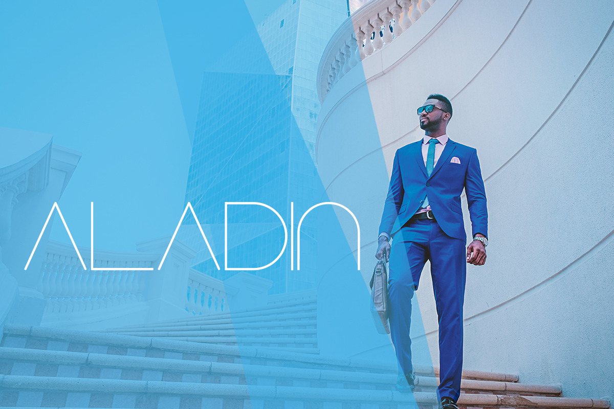 Aladin Font, a Sans Serif Font by fahad121 (Photo 5 of 9)