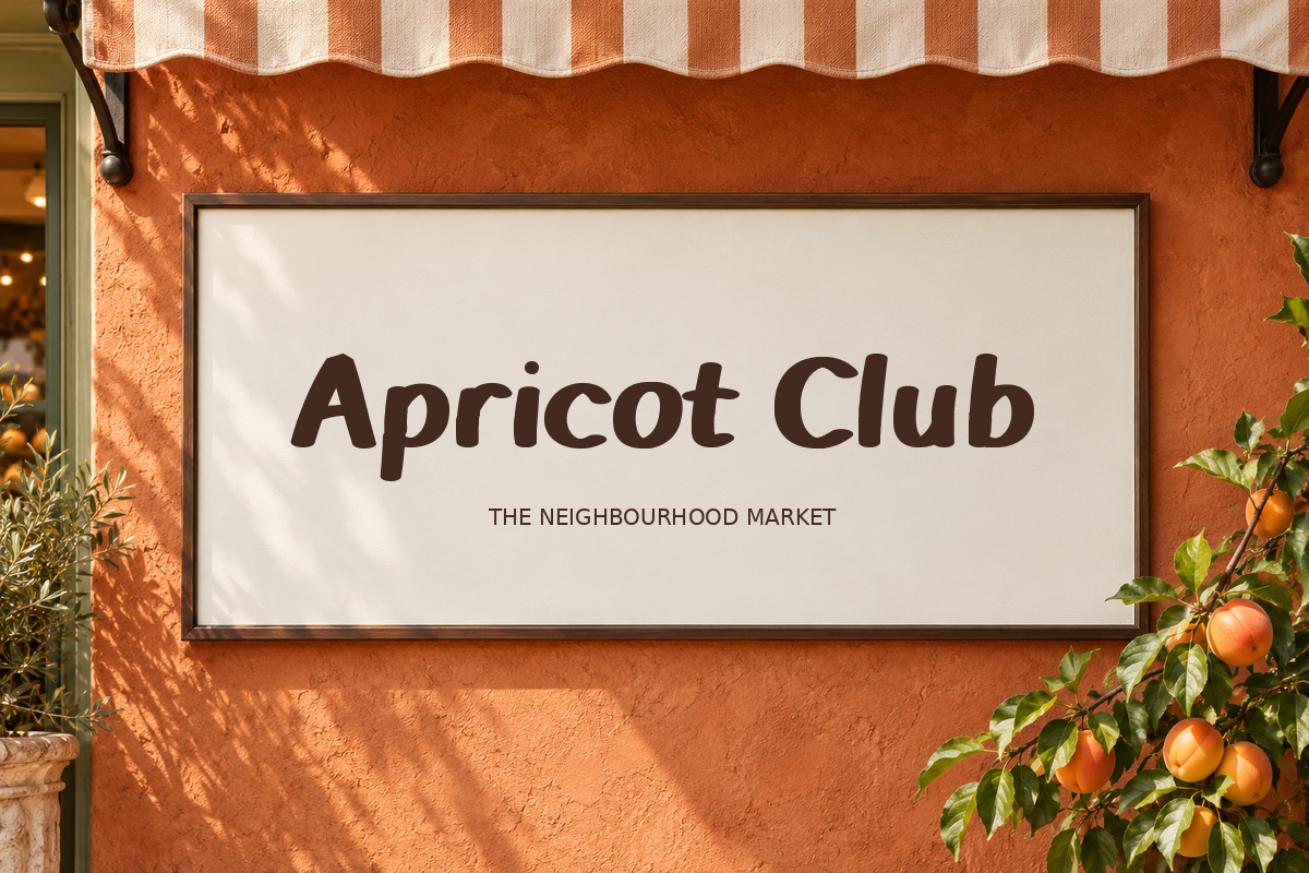 Apricot Club Bold Handwritten Brush, a Handwritten Font by Colorsfav (Photo 3 of 11)