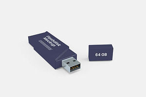 Flashdisk Mockup