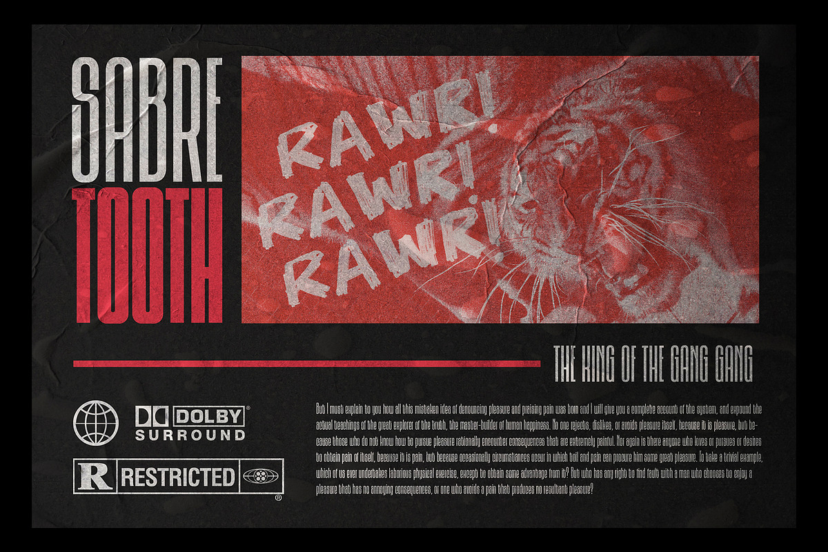 Urbanshock - Condensed Display Sans preview 3