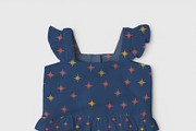 Baby Girl Ruffle Romper Mockup, a Shirt Mockup by Nora Gad (Thumbnail 20 of 21)