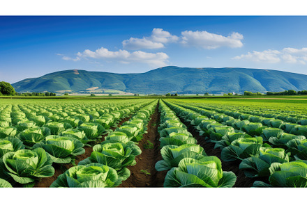 harvest cabbage farm ai generated, an Animal Photo by pikepicture