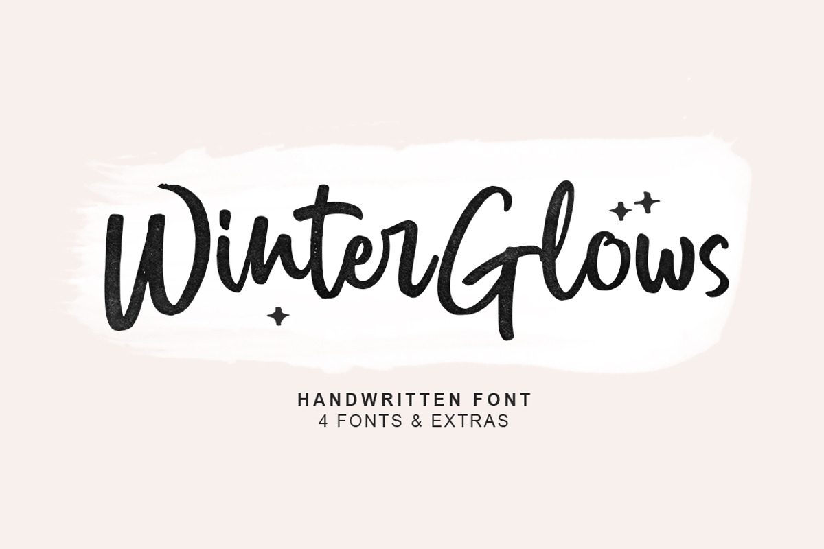 Winter Glows Handwritten Font