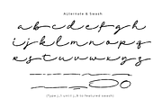 Daily Montana - A Handwritten Font, a Handwritten Font by Ainun Jinan (Thumbnail 8 of 9)