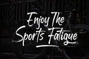 Rogthem Brush Font, a Handwritten Font by Dhan Studio (Thumbnail 5 of 9)