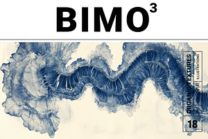 Bimo Co. 3 · Blue Organic Textures, a Texture Illustration by milatovar