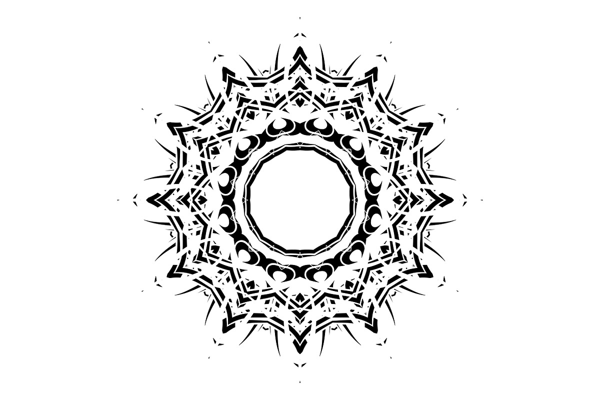 Spiritual Mandala Artwork Bundle, a Decorative Illustration by NJ Himel (Photo 101 of 104)