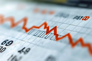 Stock market analysis with fluctuati, a Photo by Tanuart