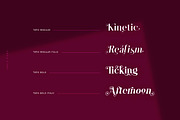 Tefis Font • 30% off, a Serif Font by vuuuds (Thumbnail 11 of 13)