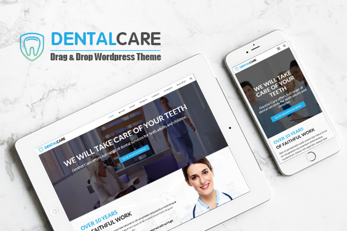 Dental - Dentist & Business Theme, a WordPress Template by Cherry Wordpress Theme (Photo 2 of 5)