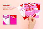 GALENTINE PARTY PACK, a Card Template by GV DESIGN (Thumbnail 3 of 3)