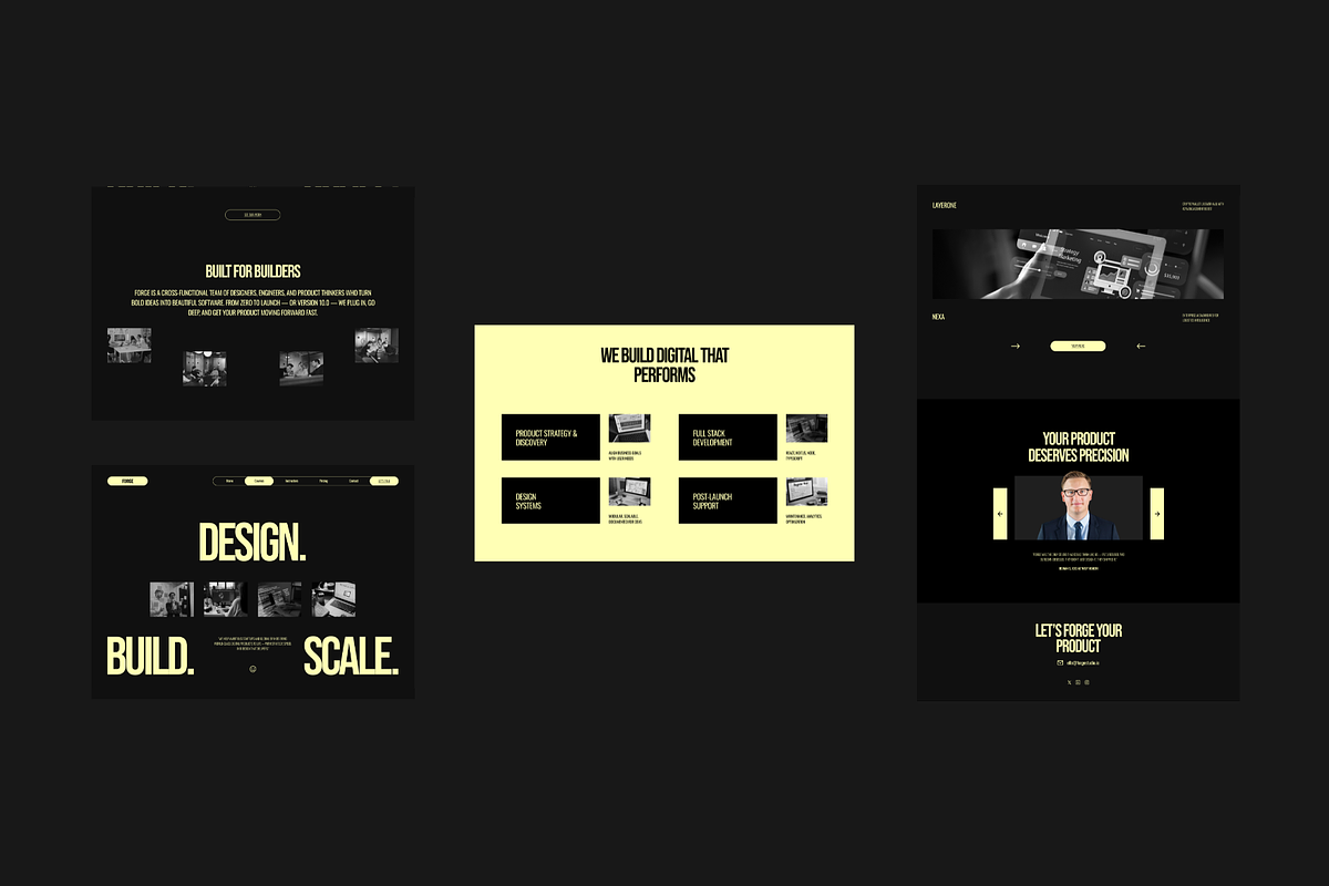 Figma Product Studio Landing Page preview 4