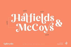 Embryotic Modern Display Font