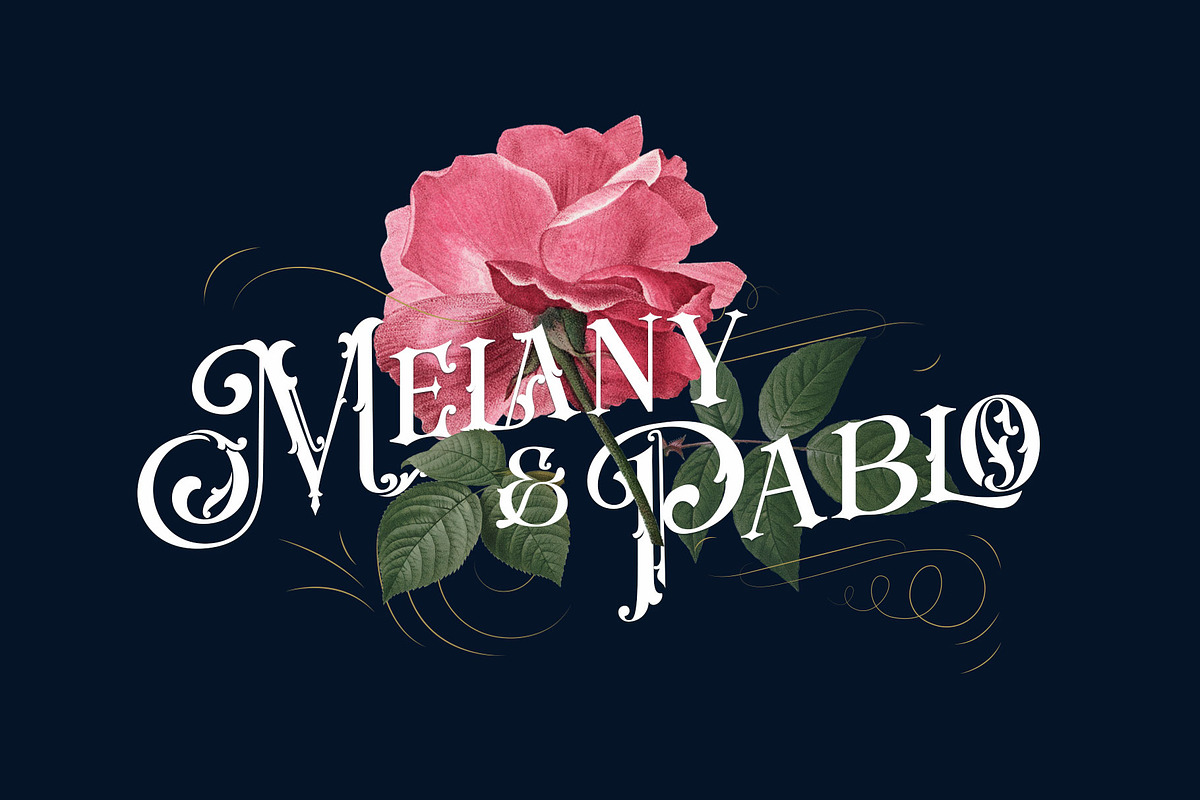 Rusty Store, a Blackletter Font by alit design (Photo 3 of 24)